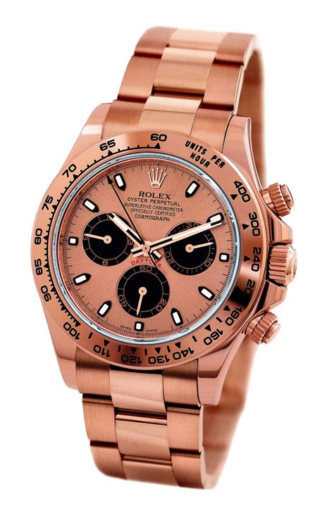 rolex daytona gold rose